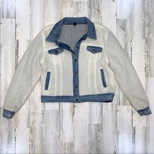 Wild Fable | Sherpa Denim Jean Jacket